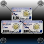 3 x 2 EVRO FRANCIJA 2020 "Medical Research" 3 x KARTICA